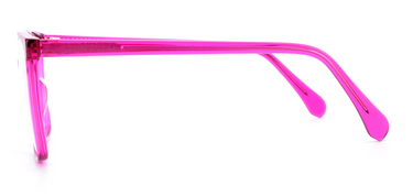 Women Cristal Eyeglasses: Whitney  - Red Violet  - SpaceSMART Eye Clinic (Side View)